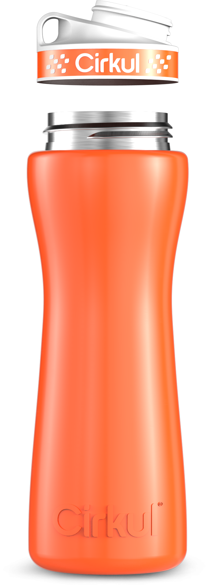 Custom 22oz. Stainless Steel Bottle & Comfort Grip Lid